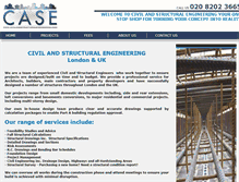 Tablet Screenshot of civilandstructuralengineering.com